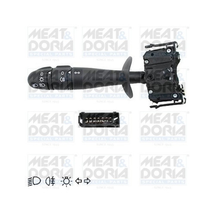 MEAT & DORIA 231112 lámpakapcsoló Ford Transithoz, Opel Vivaro A-hoz, Renault Trafic II-höz, Vauxhall Vivaro A-hoz