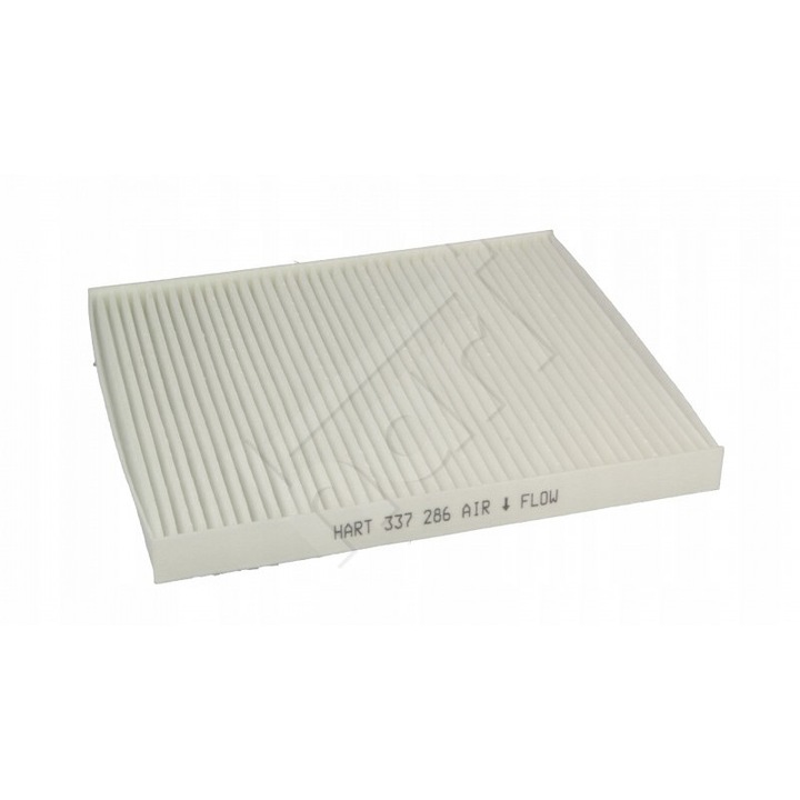 Филтър за купе Hart за Fiat Panda 2003- 1.1L, 1.2L, 1.3L, бял, комплект