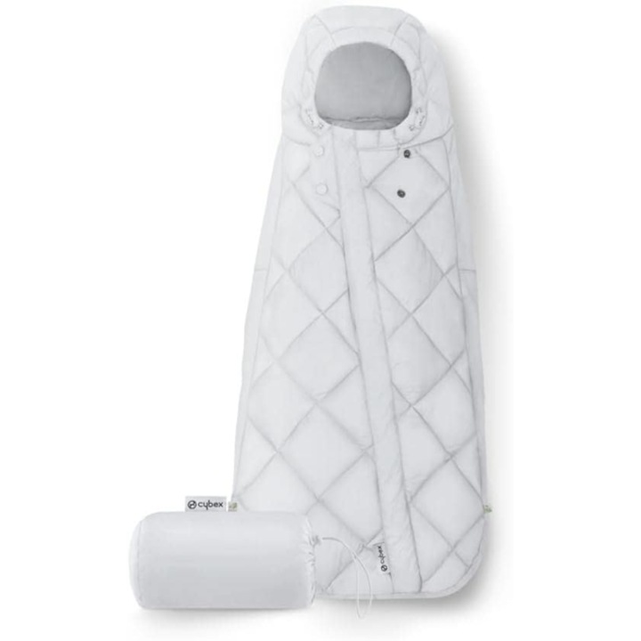 Sac de dormit Cybex Snogga MINI 2, alb, 75x35x30cm, TOG 4, pentru scaune auto
