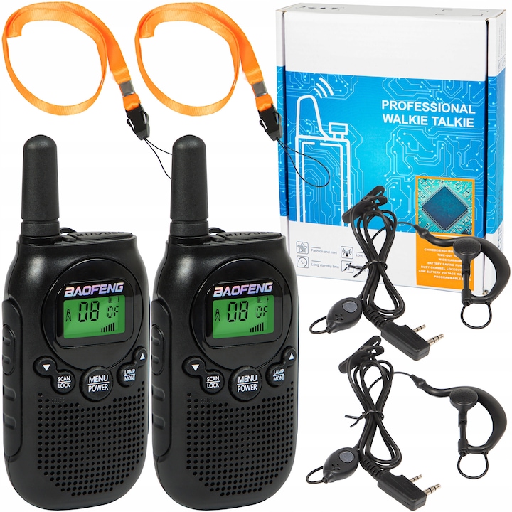 Statie radio Baofeng BF-T6, neagra