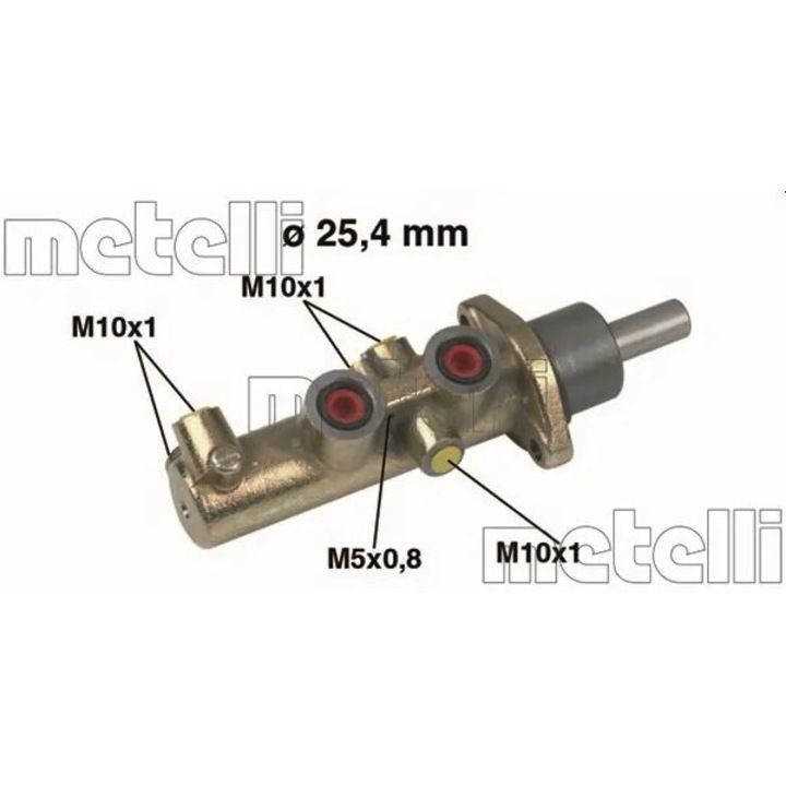METELLI 05-0446 főfékhenger Citroen Jumperhez, Fiat Ducatóhoz, Peugeot Boxerhez, jóváhagyott, 2.8 dízel