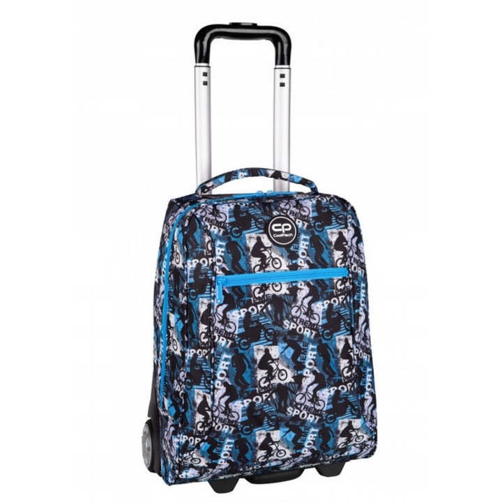 Kompakt Iskolatáska, 1 rekesz, 2 zseb, 46x36x22cm