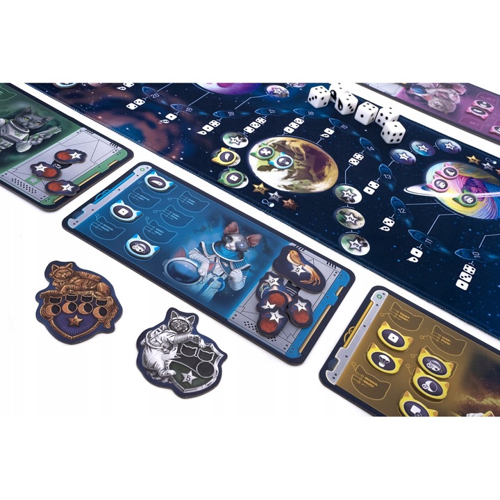 Joc de societate MLEM: Agencja kosmiczna, 3 variante de joc, multicolor