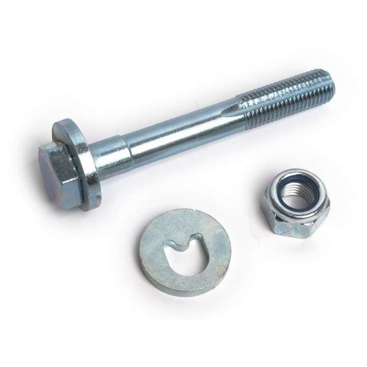 Set reparatie surub excentric brat suspensie OYODO pentru BMW Seria 3 E36/E46 1.6-3.0D 03.91-, surub, saiba, piulita