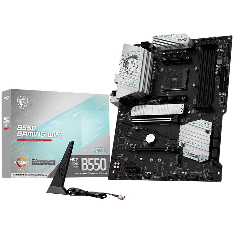 【新品未開封】MSI B550 GAMING PLUS Placa de baza MSI MPG B550 GAMING PLUS, Socket AM4 - eMAG.ro