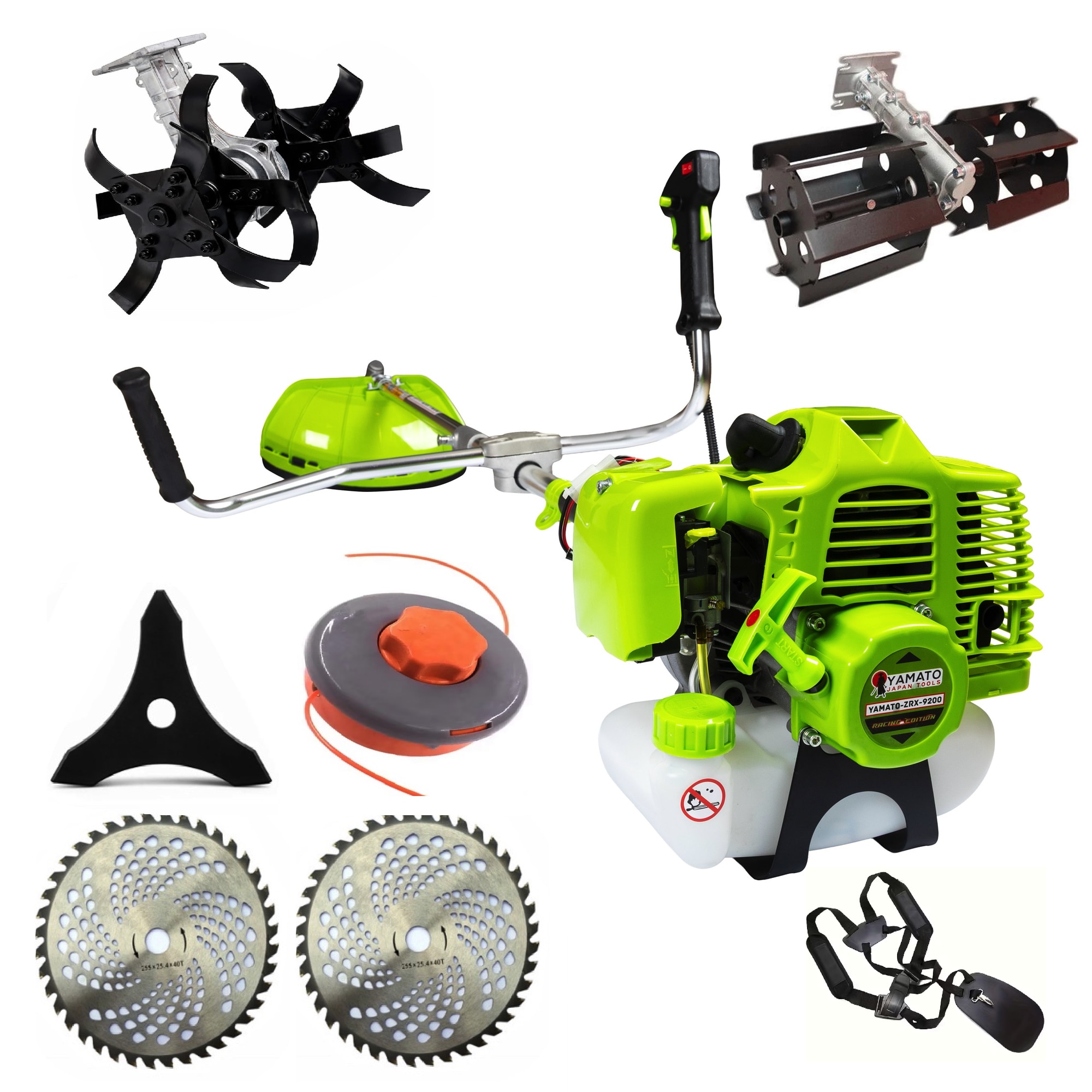Set Motocoasa Yamato ZRX-9200 Racing Edition, 8.5CP, Cap