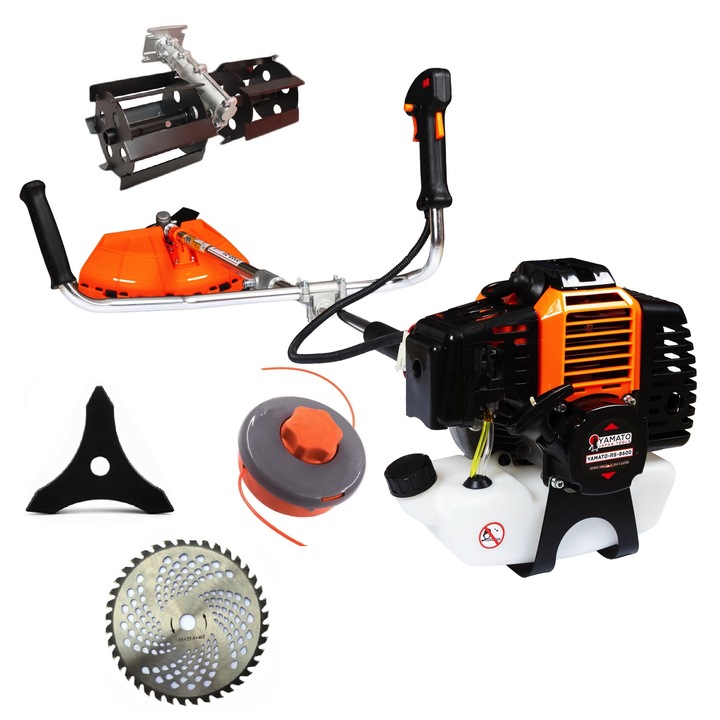 Set Motocoasa pliabila Yamato ZRX-8600 Racing Edition, 7CP, Cap Prasitoare