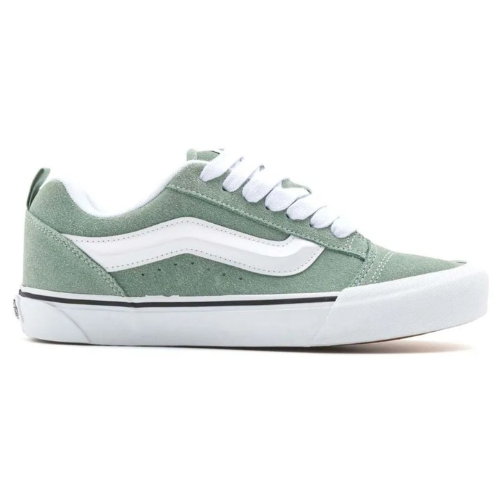 Tenisi unisex, Vans, Verde, Piele naturala, 42 EU