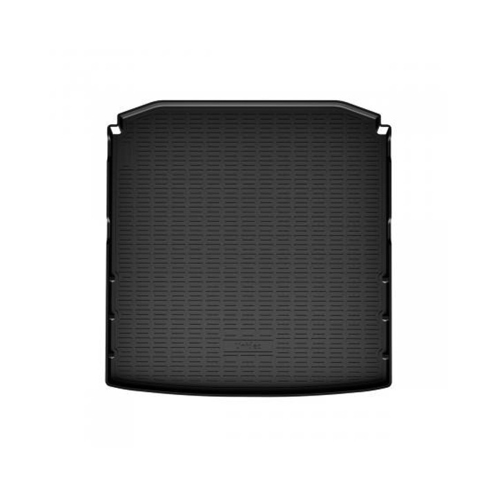 Covor Portbagaj Tavita Compatibil Skoda Octavia IV A8 Combi Break baza joasa 2019->, Antiderapant, Margine Inaltata, Cauciuc/TPR, Negru