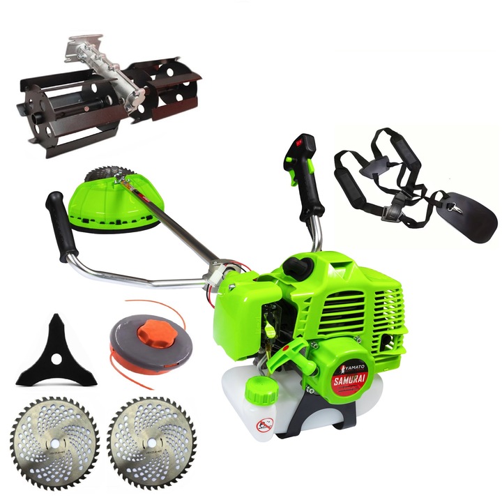 Set Motocoasa Yamato Samurai YAM-909S, 8CP, Cap Prasitoare