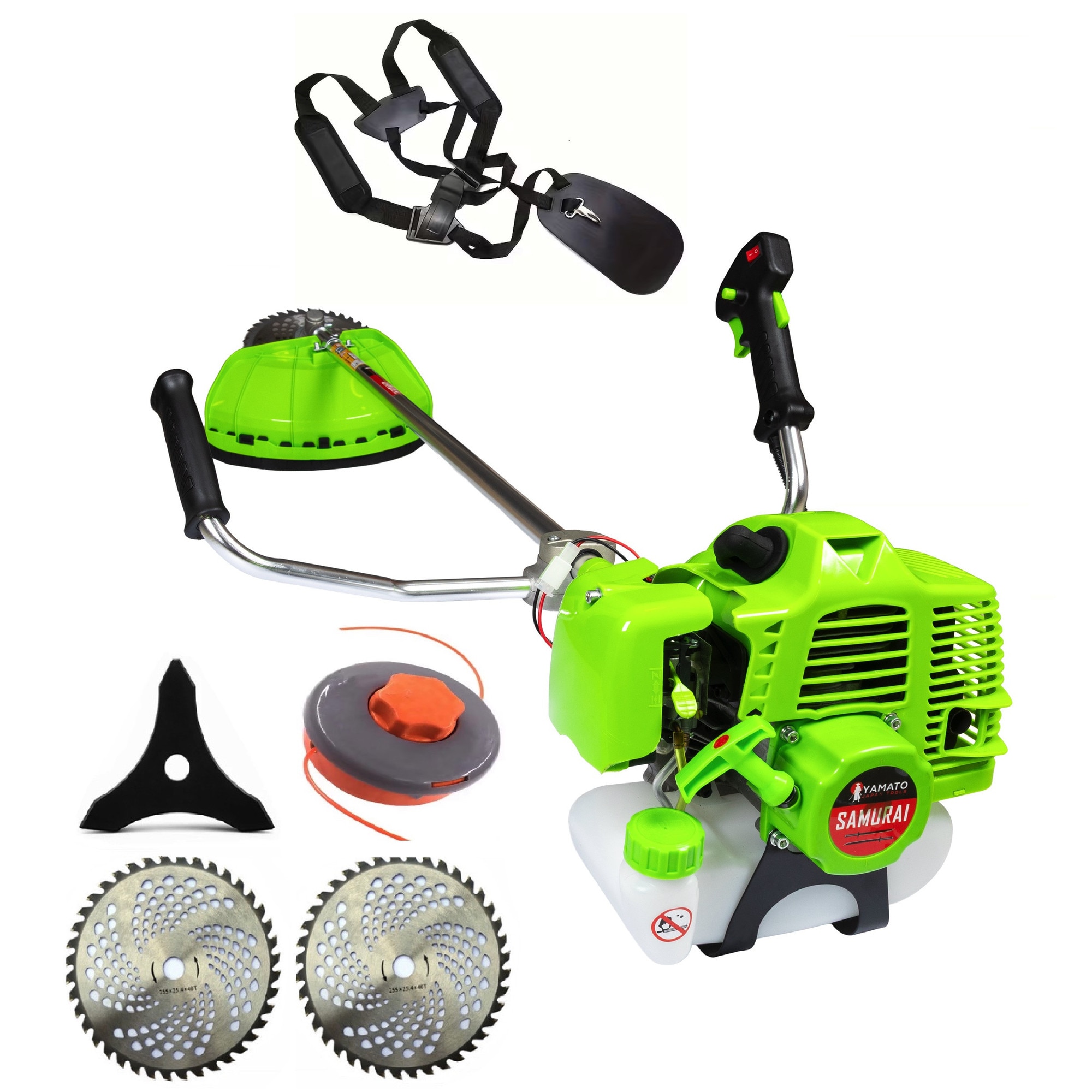 Motocoasa Yamato Samurai YAM-909S, 8CP, Accesorii Incluse - eMAG.ro