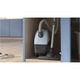 Прахосмукачка с торба Philips XD1142/10 серия 2000, Мощност 750W, HEPA филтрираща система, Многофункционална всмукателна глава, 9 м кабел, 2x 3 л торби, Аксесоар за мебели и животински косми, Син/Черен