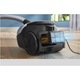 Прахосмукачка с торба Philips XD1142/10 серия 2000, Мощност 750W, HEPA филтрираща система, Многофункционална всмукателна глава, 9 м кабел, 2x 3 л торби, Аксесоар за мебели и животински косми, Син/Черен