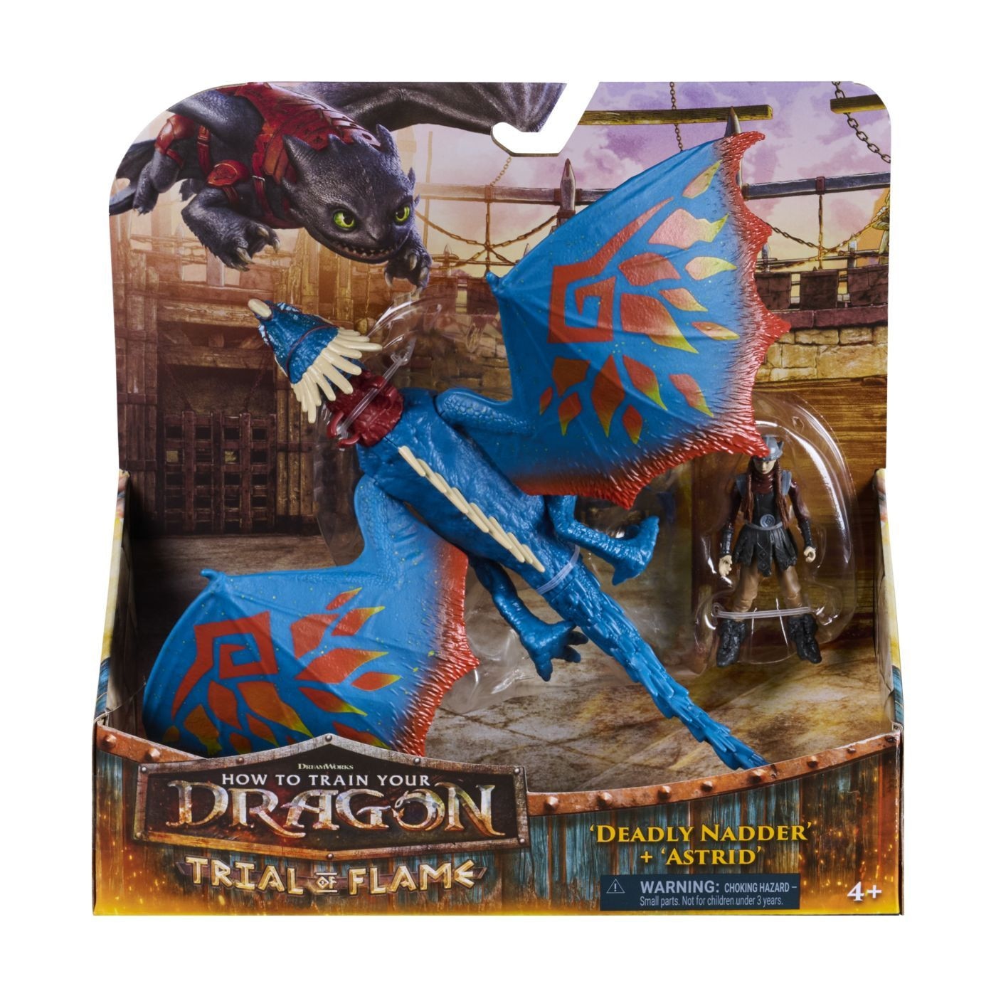 Set figurine How to train your dragon - Trial of Fire, Deadly