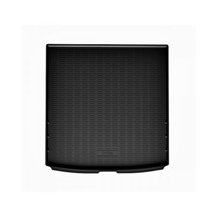 Smart csomagtértálca Volkswagen Golf VIII Variant Combi-hoz, fekete, modellspecifikus méretek, magas perem