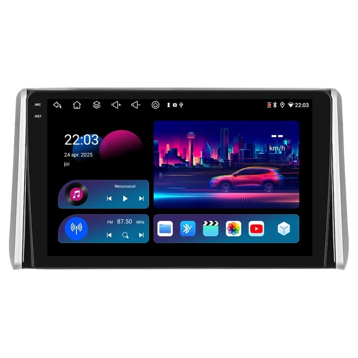 Navigatie PilotOn Toyota Rav4 dupa 2018 10 inch 4GB 64GB 8 CORE