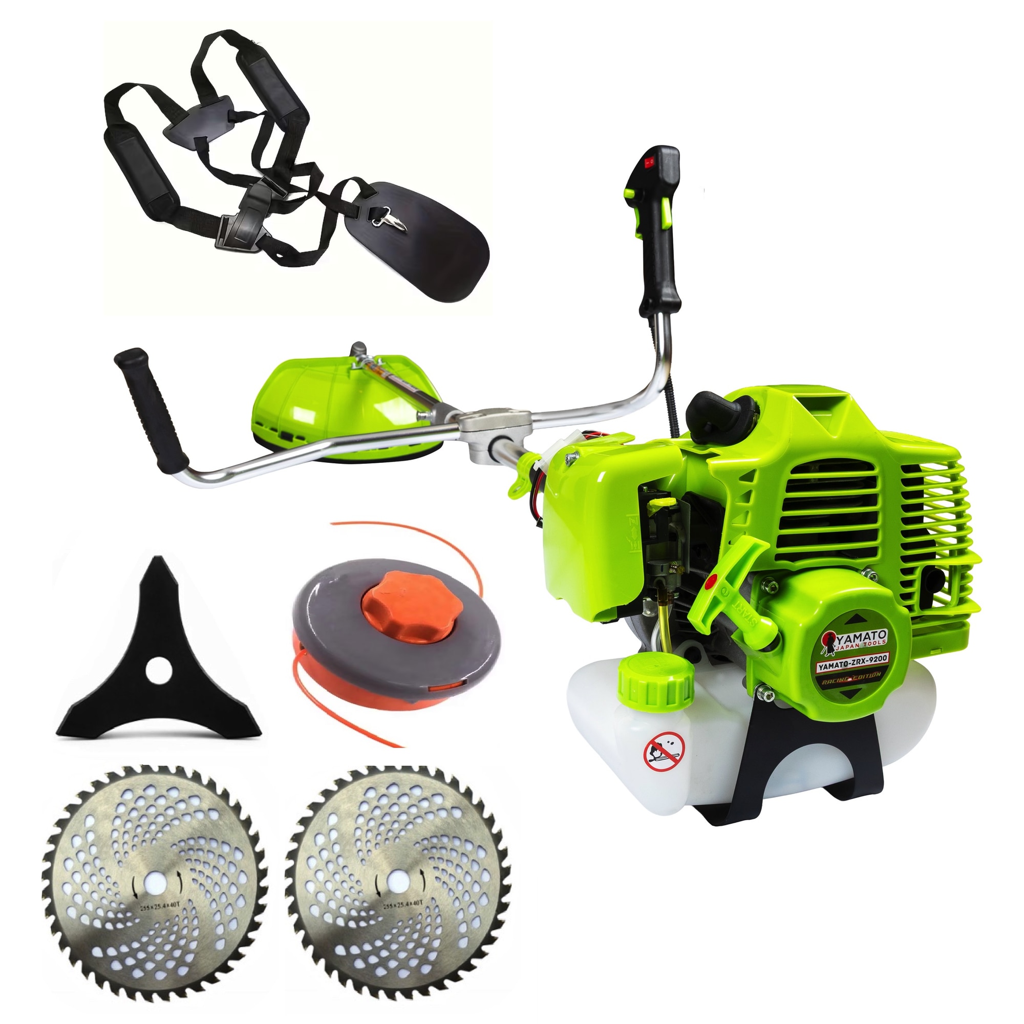 Motocoasa Yamato ZRX-9200 Racing Edition, 8.5CP, Accesorii Incluse