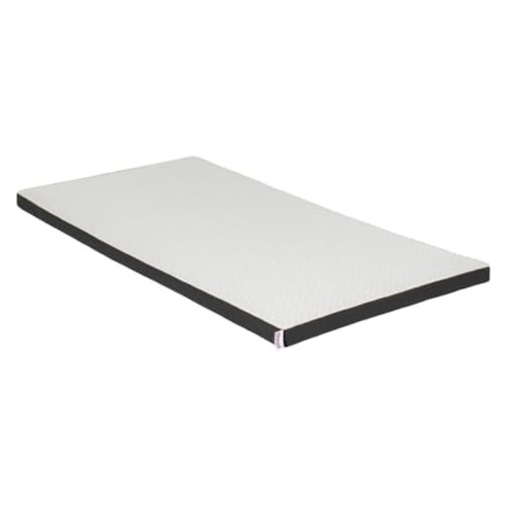 Saltea topper 105 x 190 x 6 cm, memory foam viscoelastic 100%, husa detasabila si lavabila, Homedi