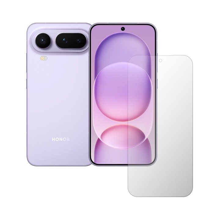 Folie Protectie Ecran Folie24, pentru Honor Magic8 Pro Air, 1X Mata cu Acoperire Totala Full-Display, Adeziva, Flexibila Antiamprenta