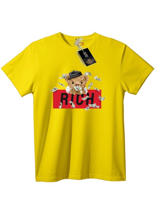 Póló Gazdag medve milliomos, Sárga