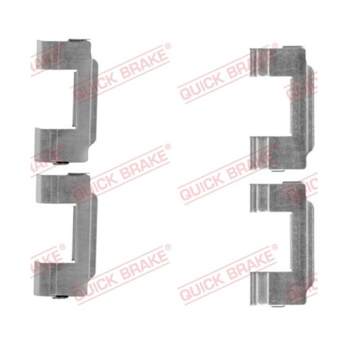 QUICK BRAKE 109-1646 Fékbetét Készlet Ford Thunderbird, Jaguar S-Type modellekhez, homologizált, tanúsítvánnyal, garanciával