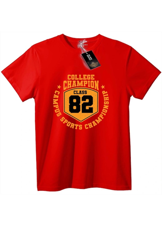 Tricou Campioni Universitari Clasa 82, Rosu