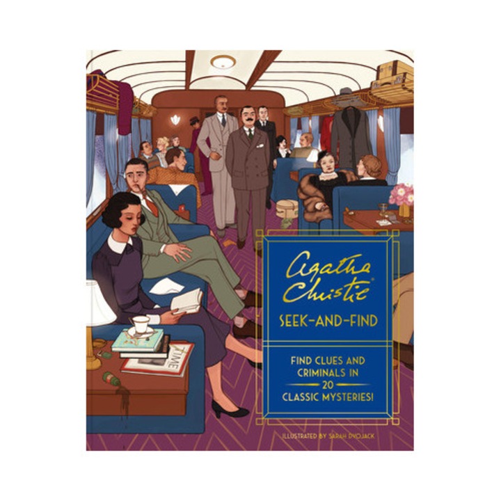 Agatha Christie Seek-and-find: Find Clues And Criminals In 20 Classic Mysteries! -
