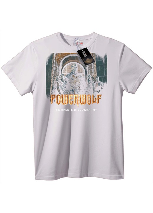 Powerwolf póló teljes diszkográfia, Fehér