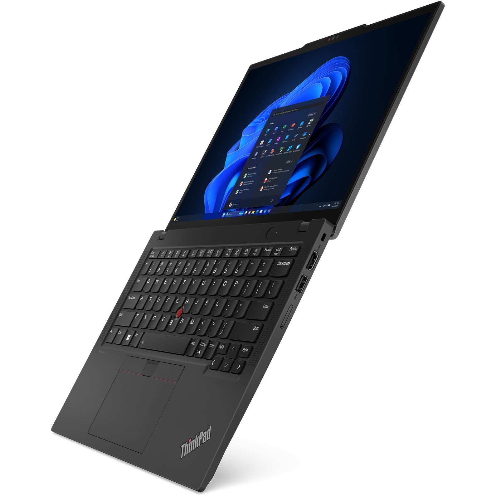 Laptop Lenovo ThinkPad X13 Gen 5 (Intel), 13.3" WUXGA 1920x1200 IPS Touch Screen, Intel Core Ultra 7 165U 12-core, 16 GB DDR5, 1TB SSD m2 PCIe, Intel Graphics, Windows 11 Pro, Carbon Aluminium Case 1.17 kg Black