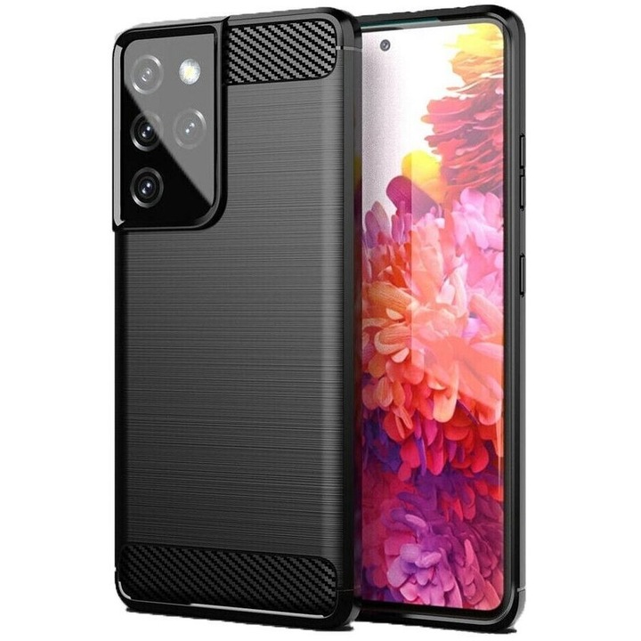 Husa pentru Samsung Galaxy A23 5G A236, OEM, Carbon Pro, Neagra