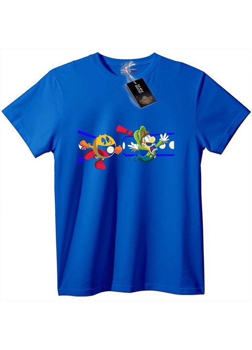 Pac-Man és barátai póló, Kék