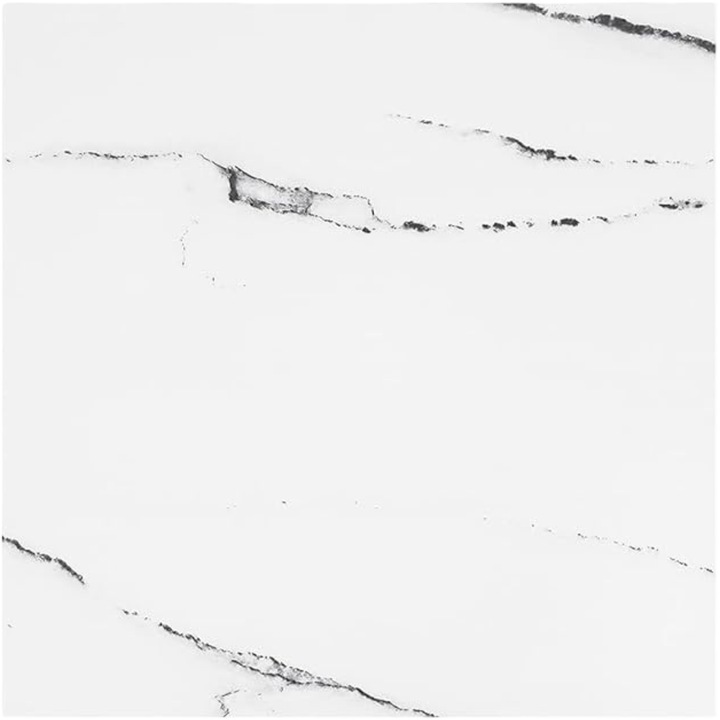 Pardoseala autocolanta din vinil, model marmura alba, 30x30cm, set 15 bucati, 1,4 m²