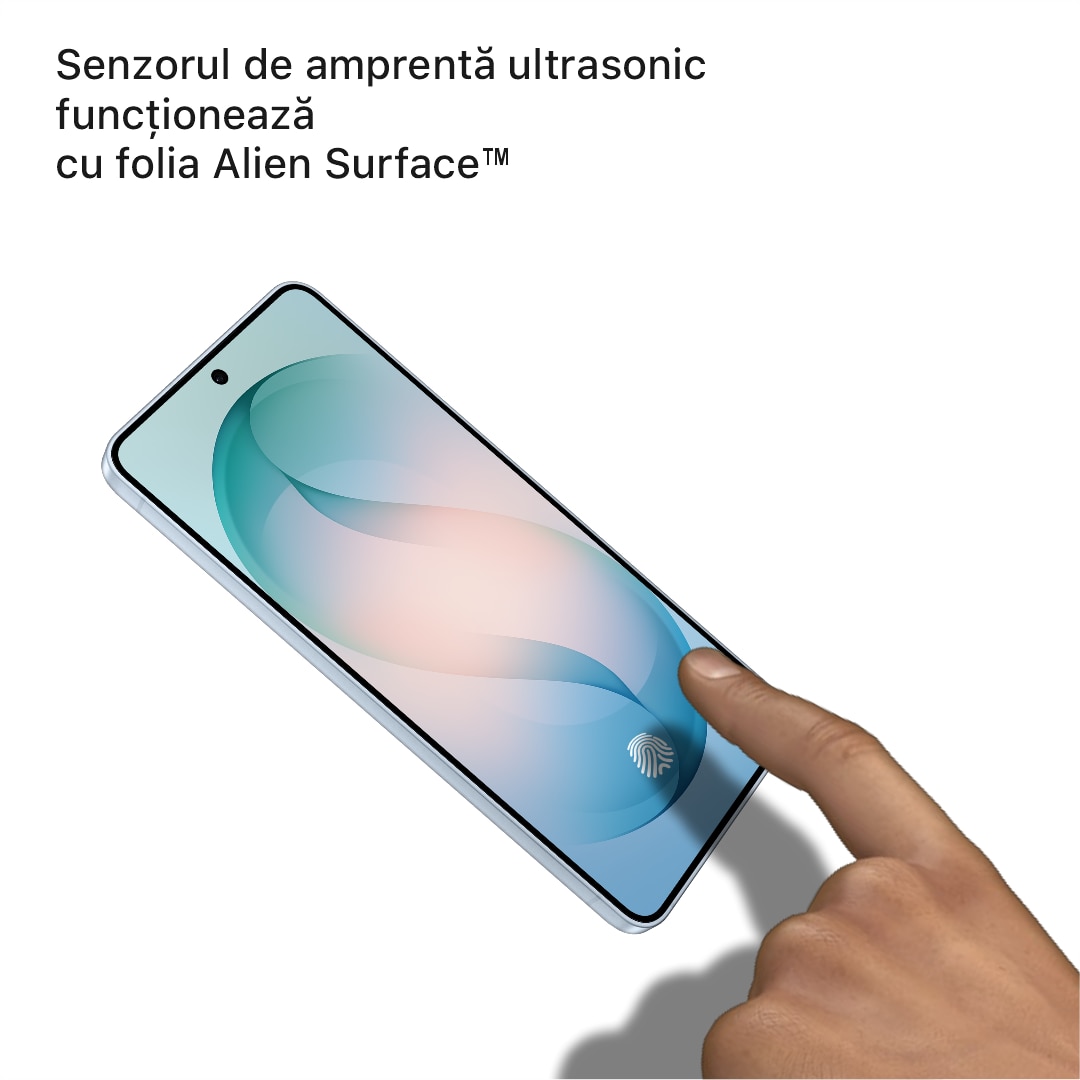 Folie protectie pentru Samsung Galaxy S26, acoperire ecran compatibil cu husa, Alien Surface