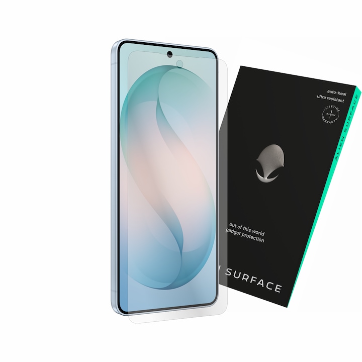 Folie protectie pentru Samsung Galaxy S26, acoperire ecran compatibil cu husa, Alien Surface
