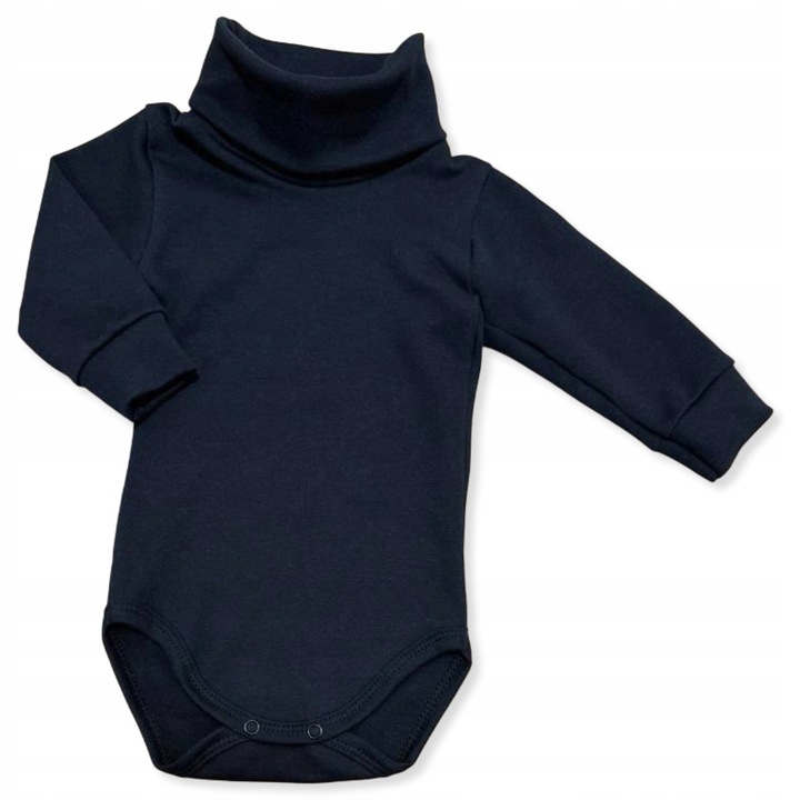 Body copii Dartomik, maneca lunga, negru, Negru