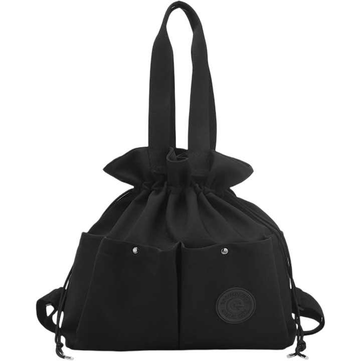 Rucsac Cloud Pack, nylon, impermeabil, capacitate mare, 46x14x38cm, negru