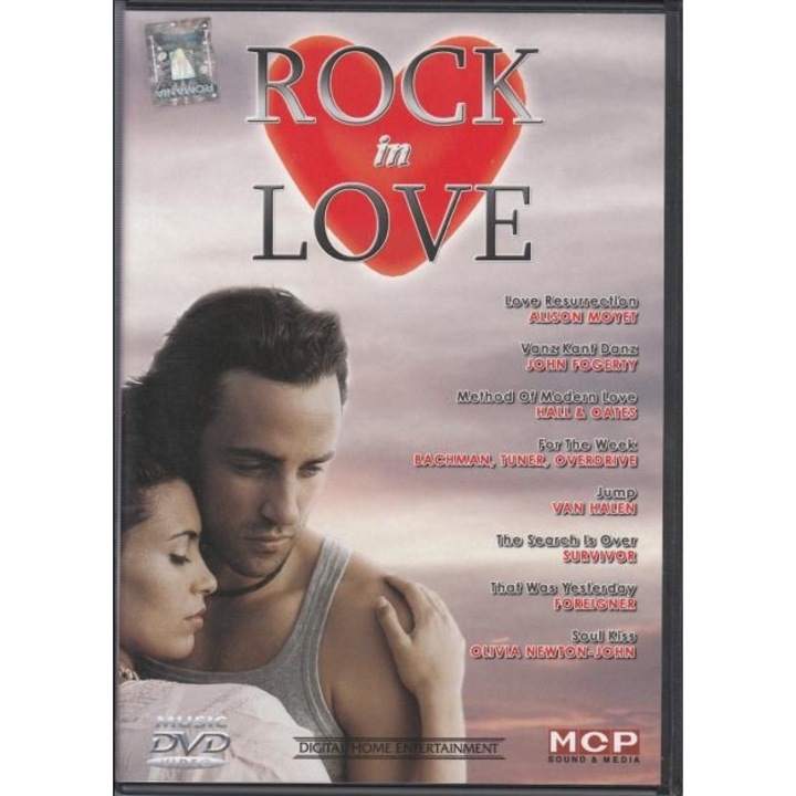 Various Artists (Alison Moyet, John Fogerty, Hall & Oates, Foreigner, Van Halen, Tom Petty & The Heartbreakers) - Rock In Love - DVD
