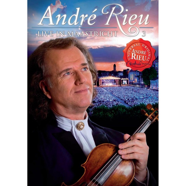 Andre Rieu-Live In Maastricht 3-Meredith Wilson, Robert Stolz, Carl Teike, Giuseppe Verdi, Jacques Offenbach, Johann Strauss, Ludwig Van Beethoven-DVD