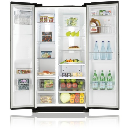 Side by side Samsung RS7768FHCBC, No Frost, 545 l, H 178.9, Clasa A++, Negru
