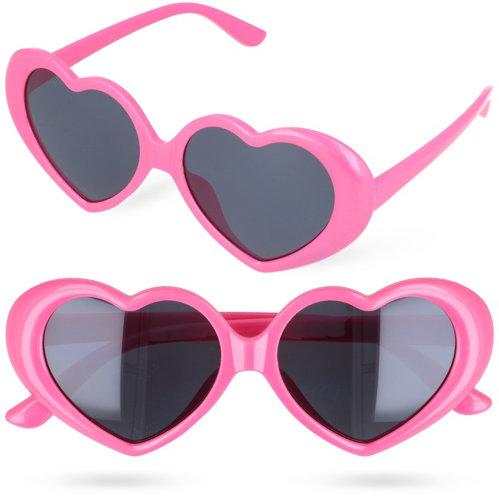 Ochelari De Soare Dama Love Vision Roz