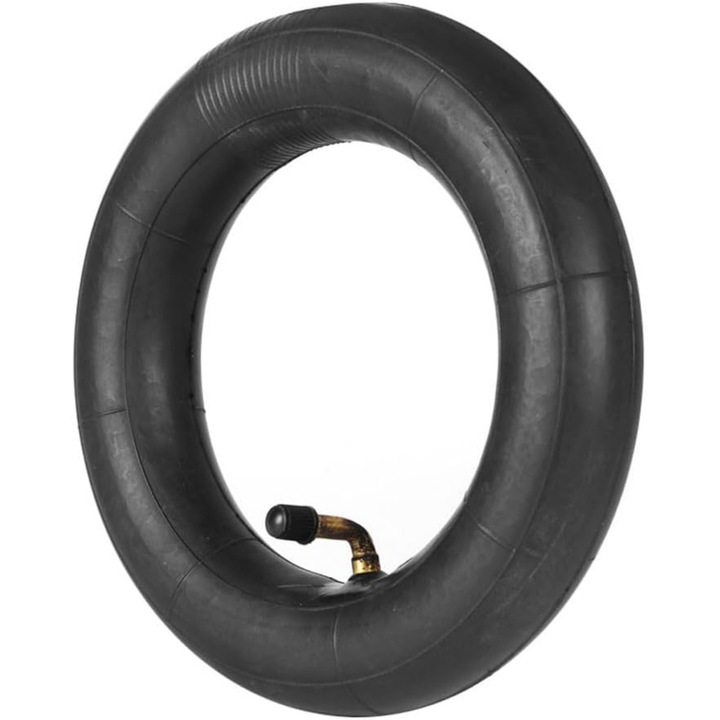 Camera 8.5x2, 8 ½ x 2, 50/75-6.1 cu valva indoita la 90 de grade pentru trotinete electrice, Black Cat