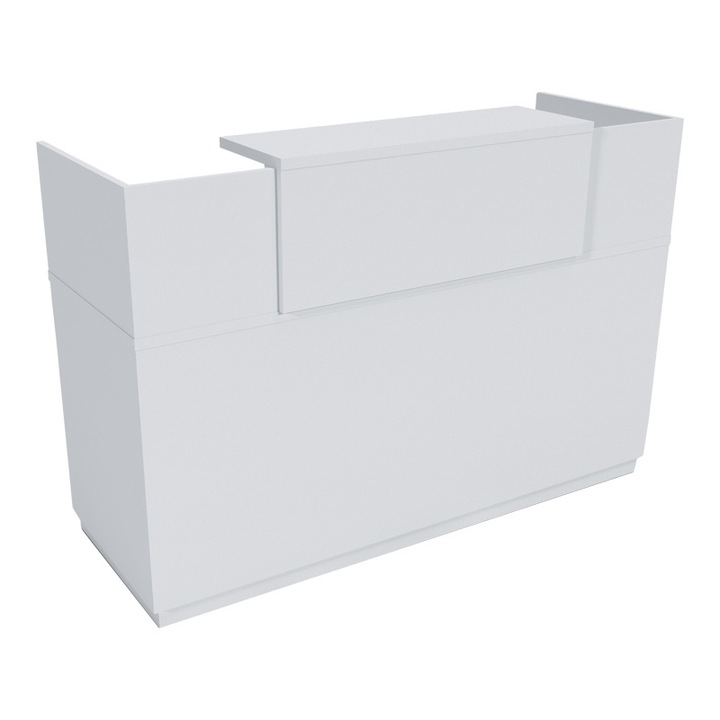 Receptie birou Lotus Alb 180x70x110 cm