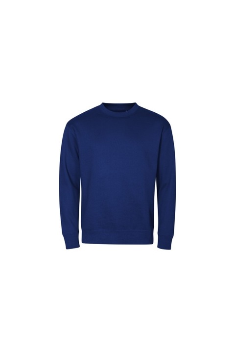 Hanorac Unisex Malfini Crew, French Terry, Interior Moale Pieptanat, Mansete Elastice - 426, Albastru regal