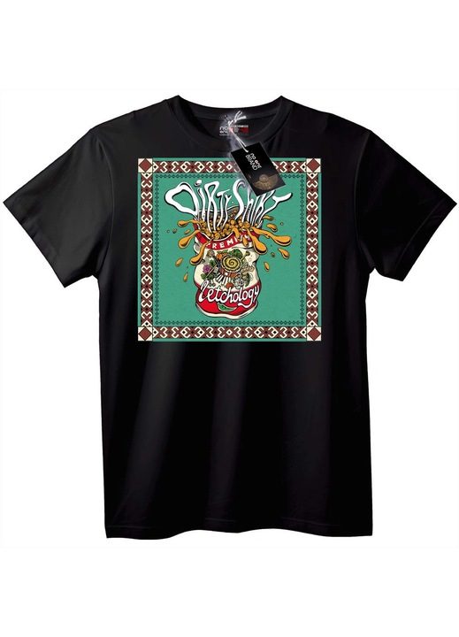 Tricou Cetology REM, Negru