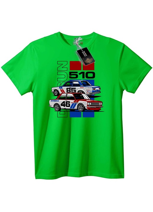 Tricou Datsun 510 Racing, Verde deschis