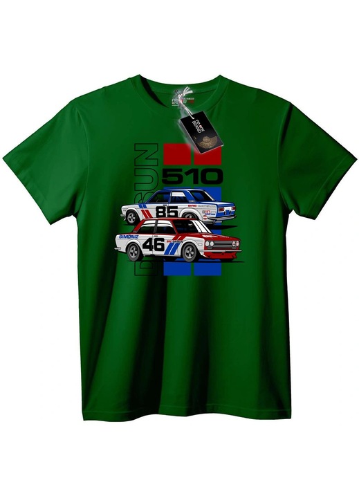 Tricou Datsun 510 Racing, Verde englez