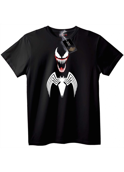 Tricou Venom logo, Negru