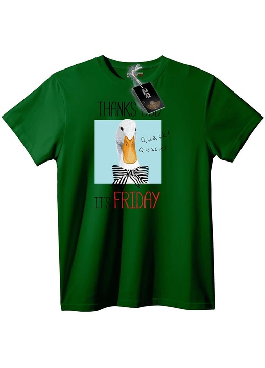 Tricou Vineri Rațelor, Verde englez