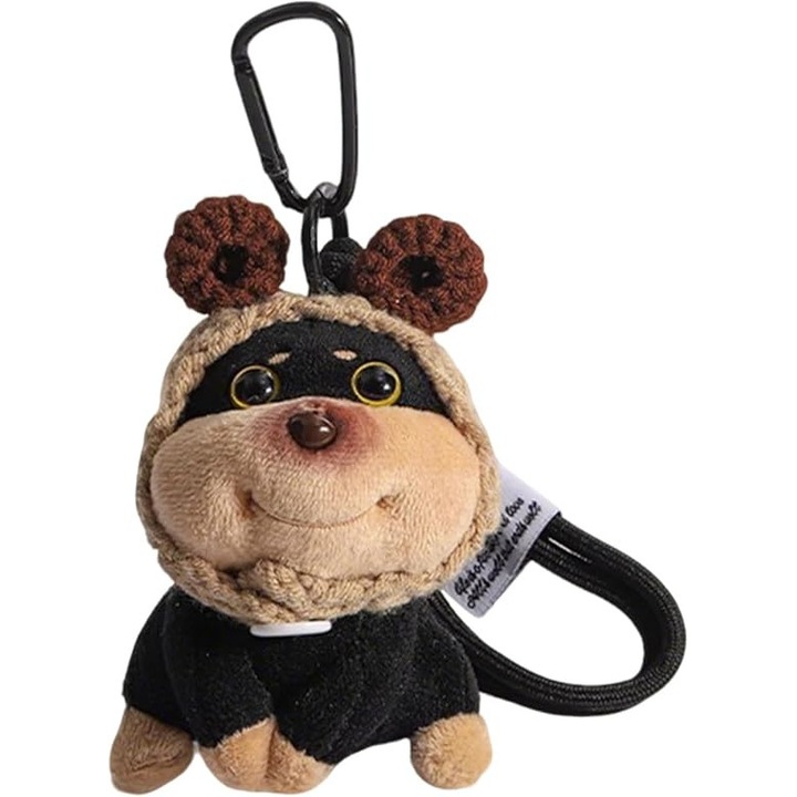 Aranyos méhecske kulcstartó, pénztárca és kawaii kiskutya hátizsák medál, kulcstartó kiegészítők női táskákhoz vagy lányoknak