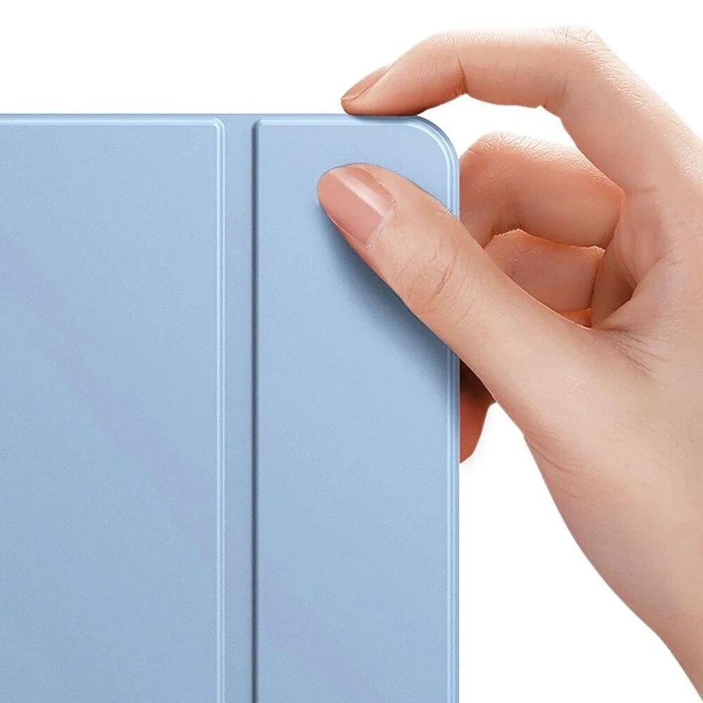 Husa tableta SmartCase, 4kom.pl, neagra, pentru iPad 10.9 2022, set complet